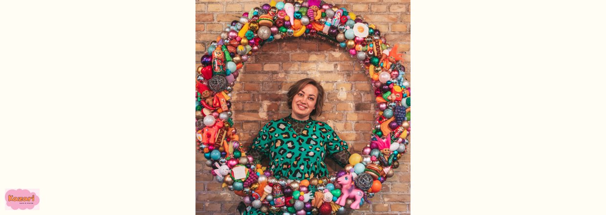 Mine kranse udstilles p Storms pakhus i Odense