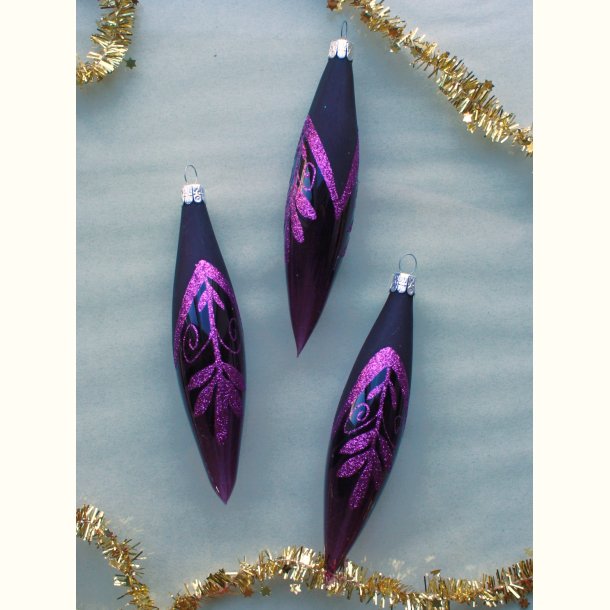 Aflange glaskugler med glimmer